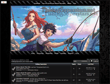 Tablet Screenshot of fishingsuperstars.net